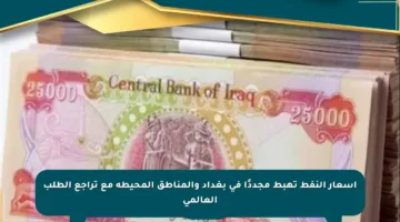 أسعار النفط تهبط مجددًا في بغداد والمناطق المحيطة مع تراجع الطلب العالمي